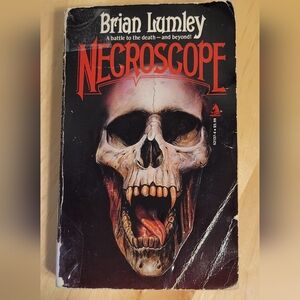 BRIAN LUMLEY Necroscope#1 1988 1st Edition PB BOB EGGLETON COVER ART Vampire